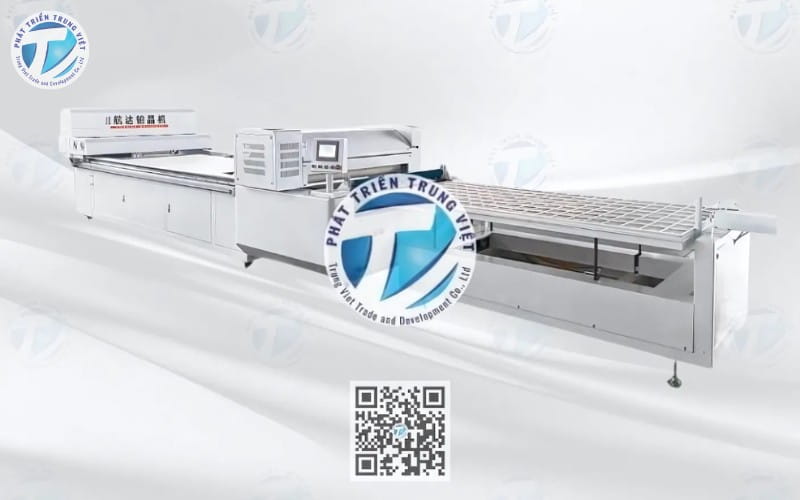 Máy cán Hangda được trang bị công nghệ tiên tiến